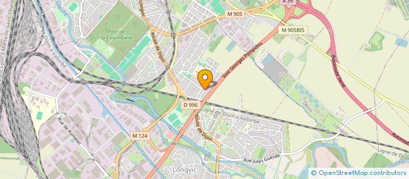 localisation de l'entreprise SCI MANSOURI à LONGVIC