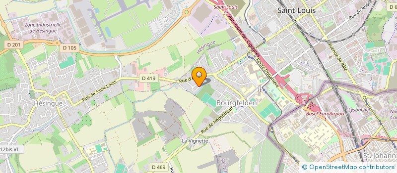 localisation de l'entreprise SCI MANSSOURLORRE  SAINT-LOUIS