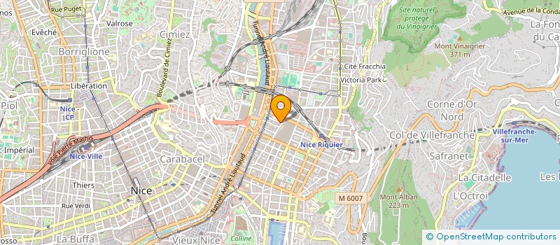 localisation de l'entreprise SCI MANTAUT à NICE