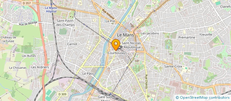 localisation de l'entreprise SCI MANTES  LE MANS