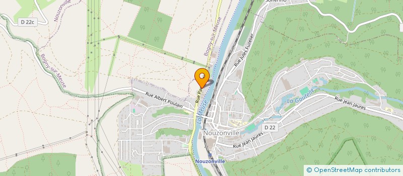 localisation de l'entreprise SCI MANTOUE  NOUZONVILLE