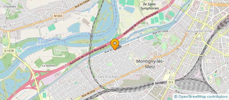 localisation de l'entreprise SCI MANTZ MALZE à MONTIGNY-LES-METZ