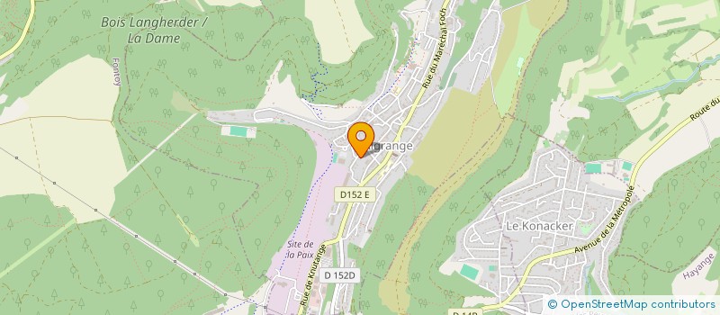 localisation de l'entreprise SCI MANU  ALGRANGE