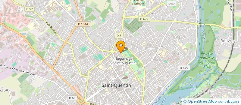 localisation de l'entreprise SCI MANU à SAINT-QUENTIN