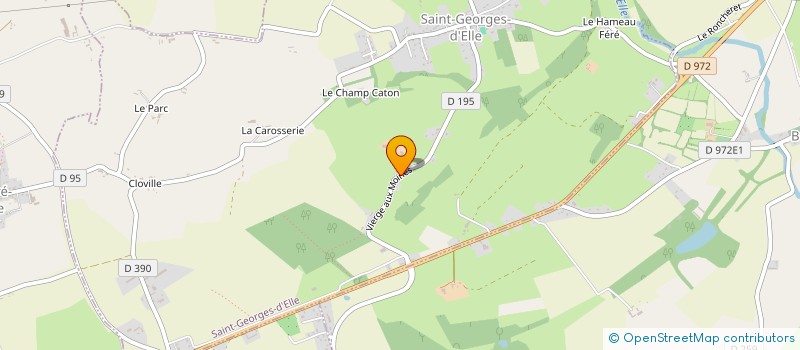localisation de l'entreprise SCI MANU CAROLE  SAINT-GEORGES-D'ELLE