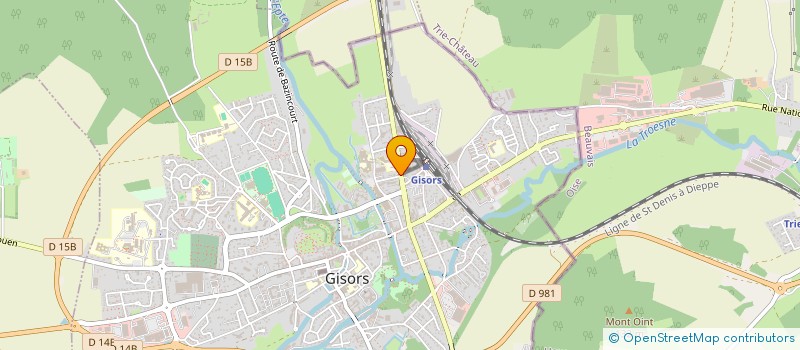 localisation de l'entreprise SCI MANUELA à GISORS