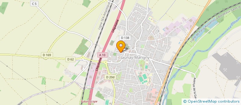 localisation de l'entreprise SCI MANUELLA  JAUNAY-MARIGNY