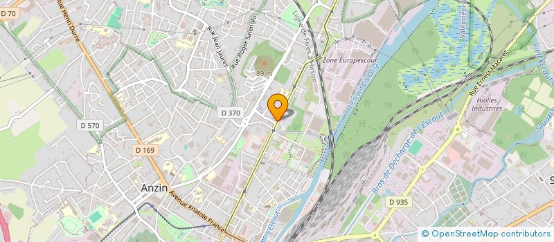 localisation de l'entreprise SCI MANUELLA  ANZIN