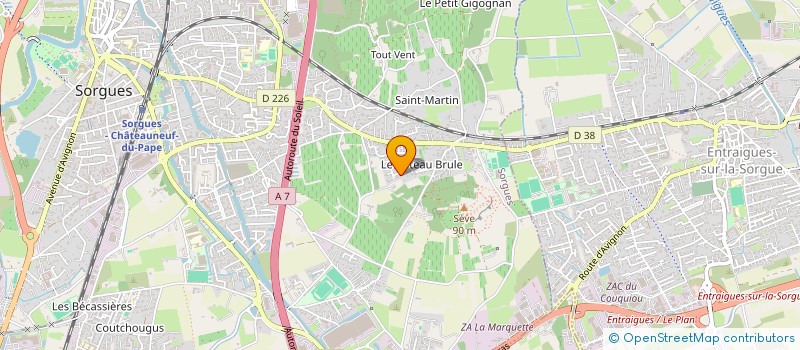 localisation de l'entreprise SCI MANUJO  VELLERON