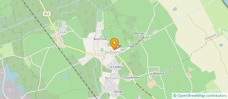 localisation de l'entreprise SCI MANULUFA  SOUSSANS