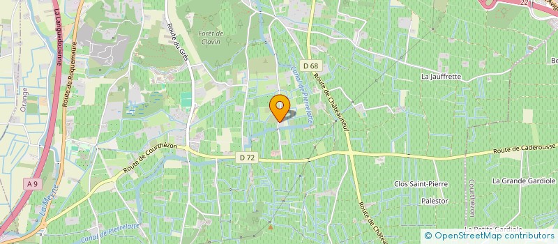 localisation de l'entreprise SCI MANUMISSION  ORANGE