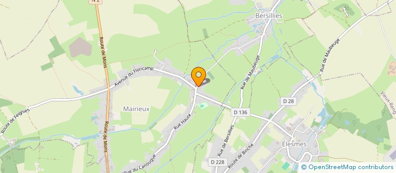 localisation de l'entreprise SCI MANUMISSION  MAIRIEUX