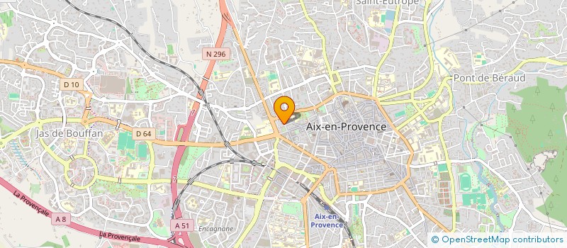 localisation de l'entreprise SCI MANUREVA TWO à AIX-EN-PROVENCE
