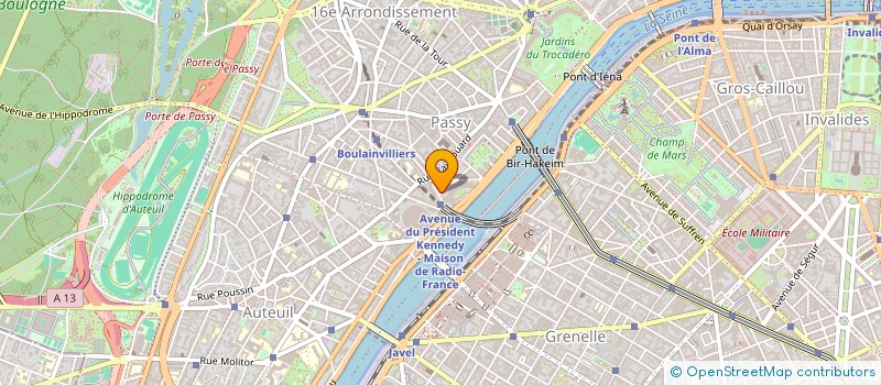 localisation de l'entreprise SCI MANUS  PARIS