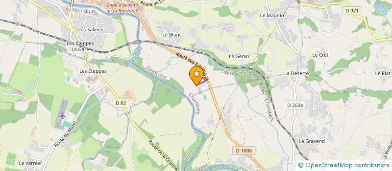 localisation de l'entreprise SCI MANVALEA  DOMESSIN