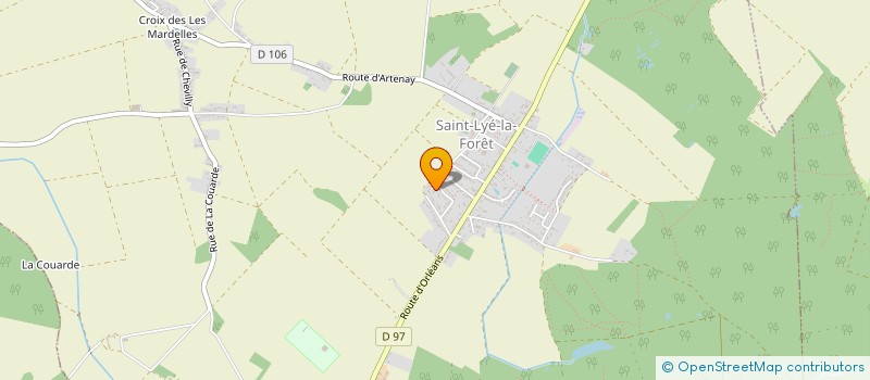 localisation de l'entreprise SCI MANY à SAINT-LYE-LA-FORET