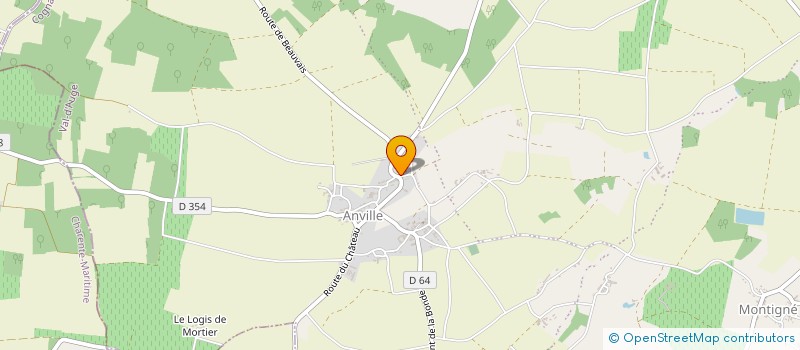 localisation de l'entreprise SCI MANY à SAINT-AMANT-DE-NOUERE
