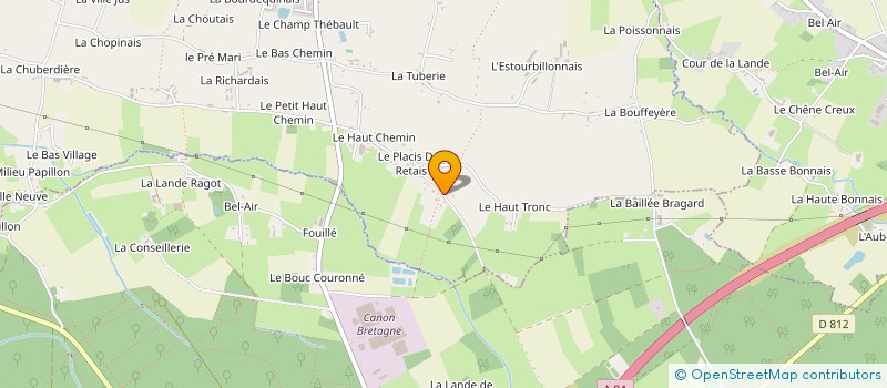 localisation de l'entreprise SCI MANYARA  ERCE-PRES-LIFFRE