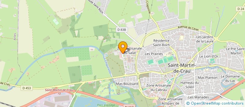 localisation de l'entreprise SCI MANYDAPI à SAINT-MARTIN-DE-CRAU