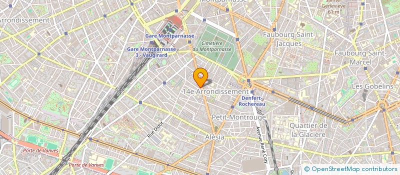 localisation de l'entreprise SCI MANYLER  PARIS