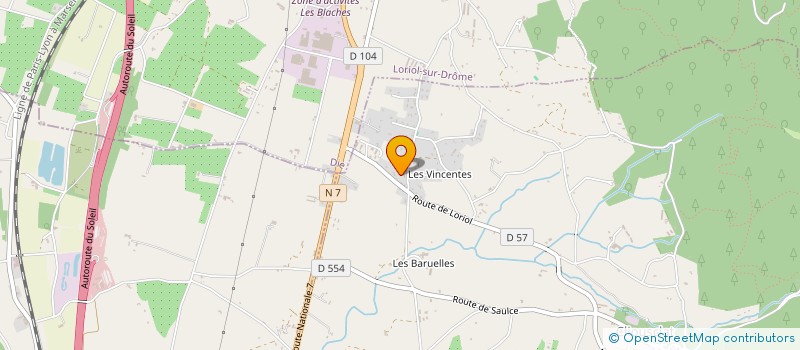 localisation de l'entreprise SCI MANZZO  CLIOUSCLAT