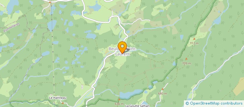 localisation de l'entreprise SCI MAO  BEULOTTE-SAINT-LAURENT