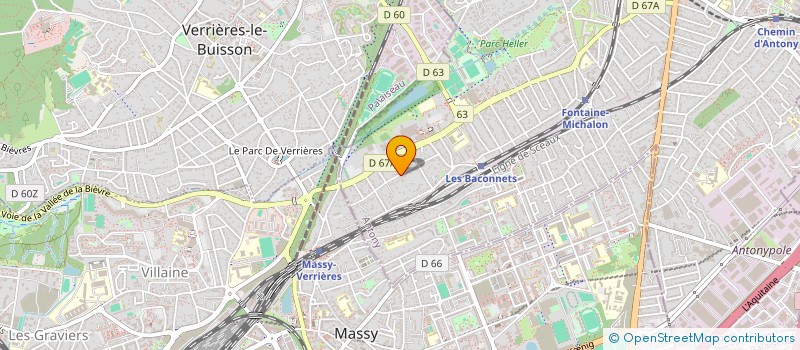 localisation de l'entreprise SCI MAOLLOPA 2 à ANTONY