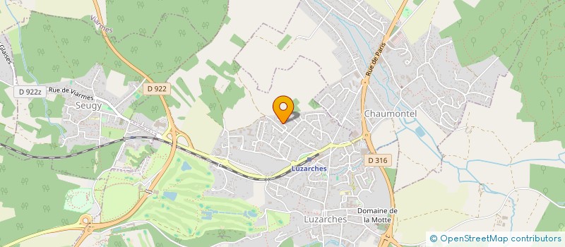 localisation de l'entreprise SCI MAON à LUZARCHES