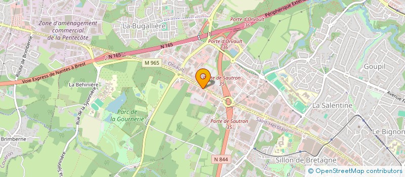 localisation de l'entreprise SCI MAONA  SAINT-HERBLAIN