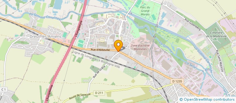 localisation de l'entreprise SCI MAOVI à AMIENS