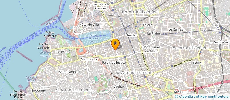 localisation de l'entreprise SCI MAP 104 à MARSEILLE