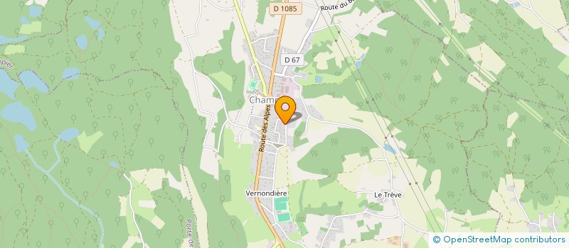 localisation de l'entreprise SCI MAP  CHAMPIER