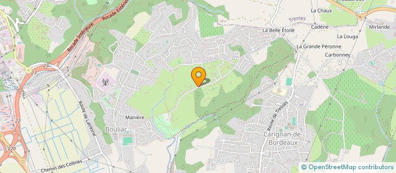 localisation de l'entreprise SCI MAP  BOULIAC