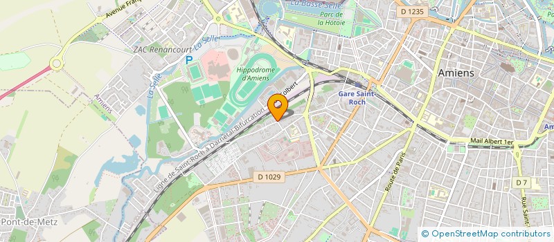 localisation de l'entreprise SCI MAP  AMIENS