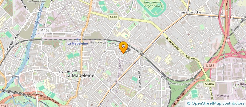localisation de l'entreprise SCI MAP CALAIS à MARCQ-EN-BARŒUL