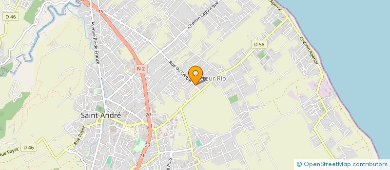 localisation de l'entreprise SCI MAP INVESTISSEMENT à SAINT-ANDRE