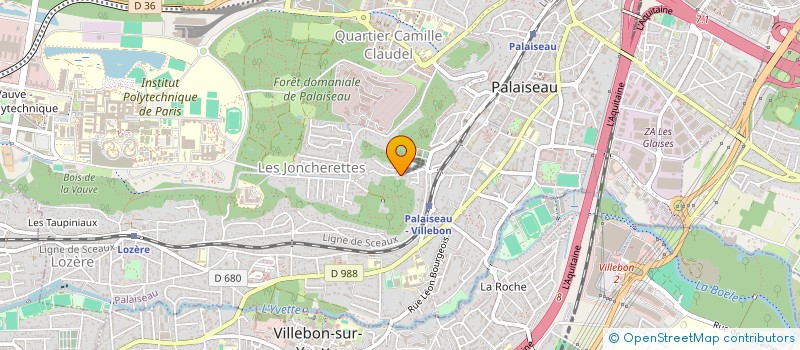 localisation de l'entreprise SCI MAP40 à PALAISEAU