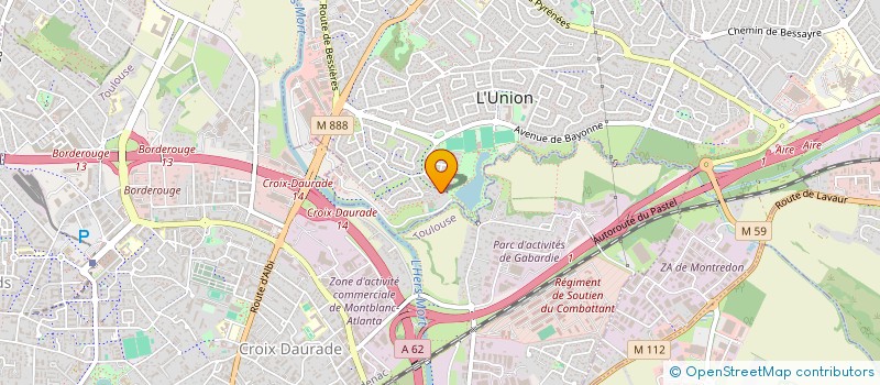 localisation de l'entreprise SCI MAPA 2 à L'UNION