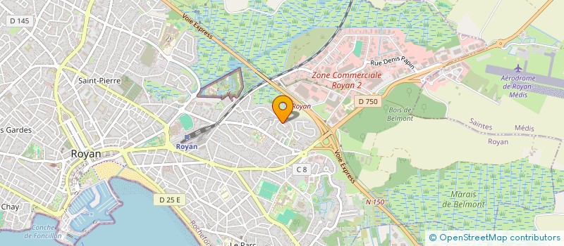 localisation de l'entreprise SCI MAPA  SAINT-SULPICE-DE-ROYAN