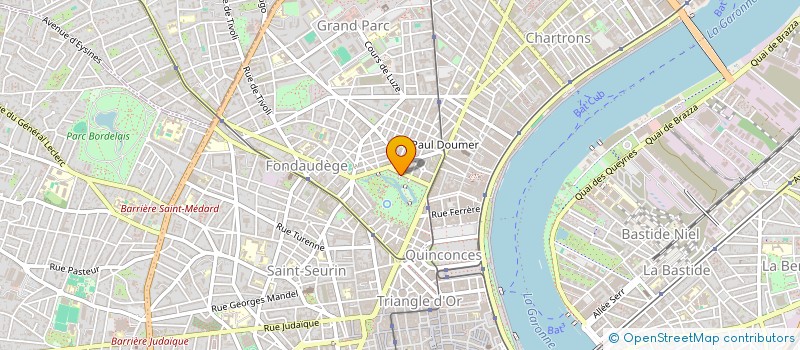 localisation de l'entreprise SCI MAPA à BORDEAUX