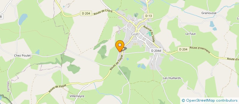 localisation de l'entreprise SCI MAPA  GIAT