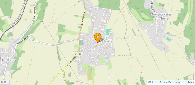 localisation de l'entreprise SCI MAPA  ANDEVILLE