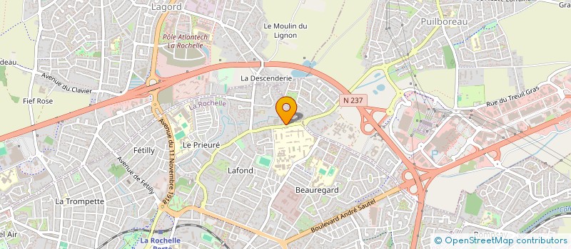 localisation de l'entreprise SCI MAPA  LA ROCHELLE