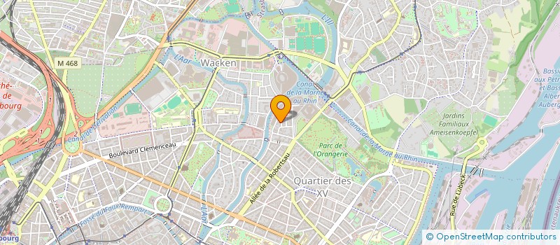 localisation de l'entreprise SCI MAPA  STRASBOURG