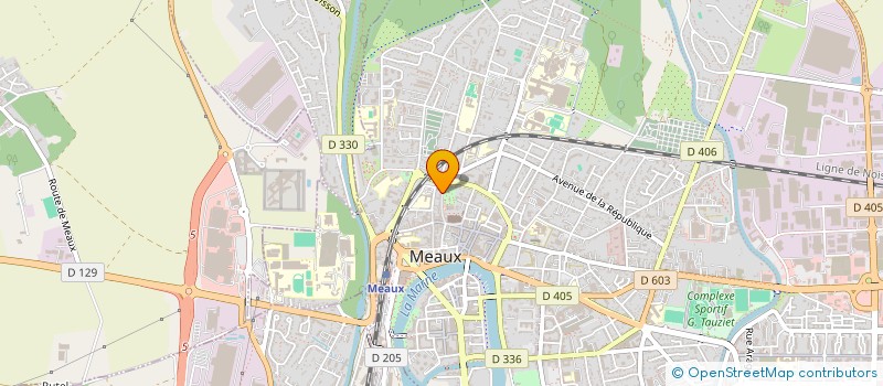 localisation de l'entreprise SCI MAPA à MEAUX