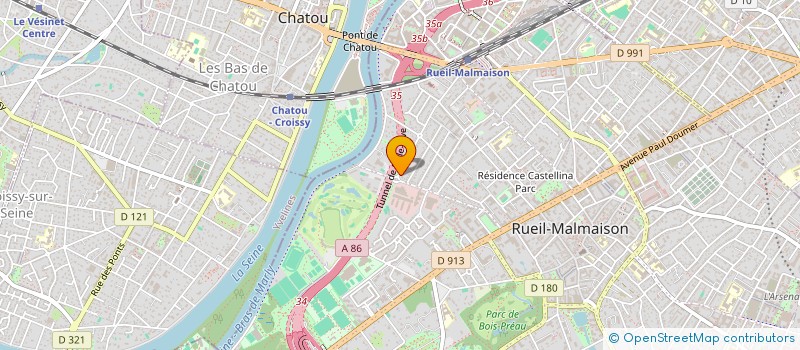 localisation de l'entreprise SCI MAPA à RUEIL-MALMAISON