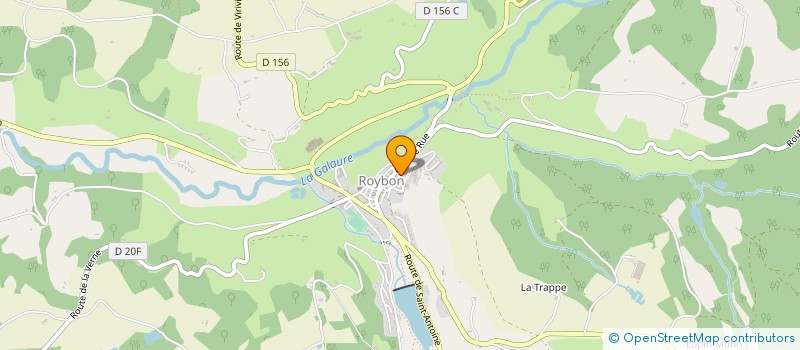 localisation de l'entreprise SCI MAPA  ROYBON