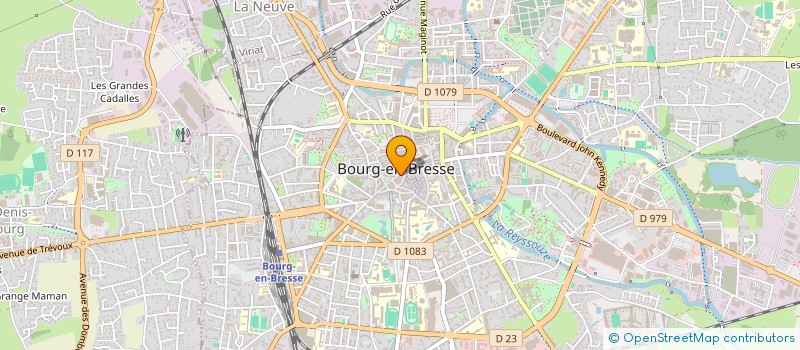 localisation de l'entreprise SCI MAPACRI à BOURG-EN-BRESSE