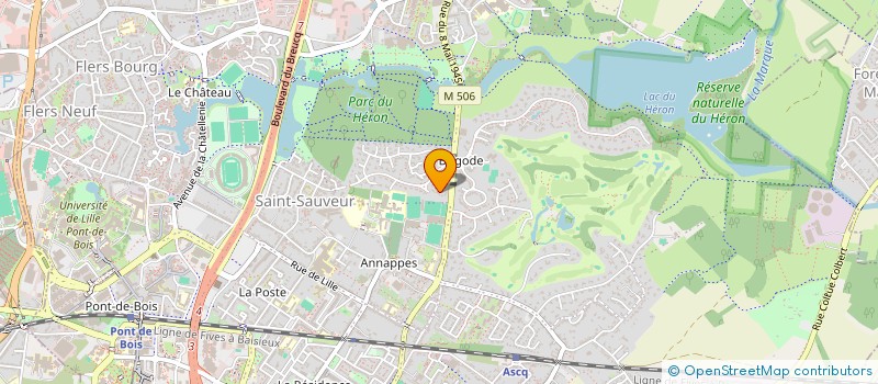 localisation de l'entreprise SCI MAPAMA à VILLENEUVE-D'ASCQ