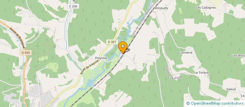 localisation de l'entreprise SCI MAPAMISA  CHATEAU-L EVEQUE